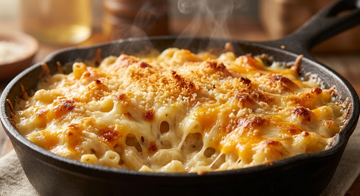 Тёплый мак-н-чиз с хрустящей корочкой 🧀 — фото 2