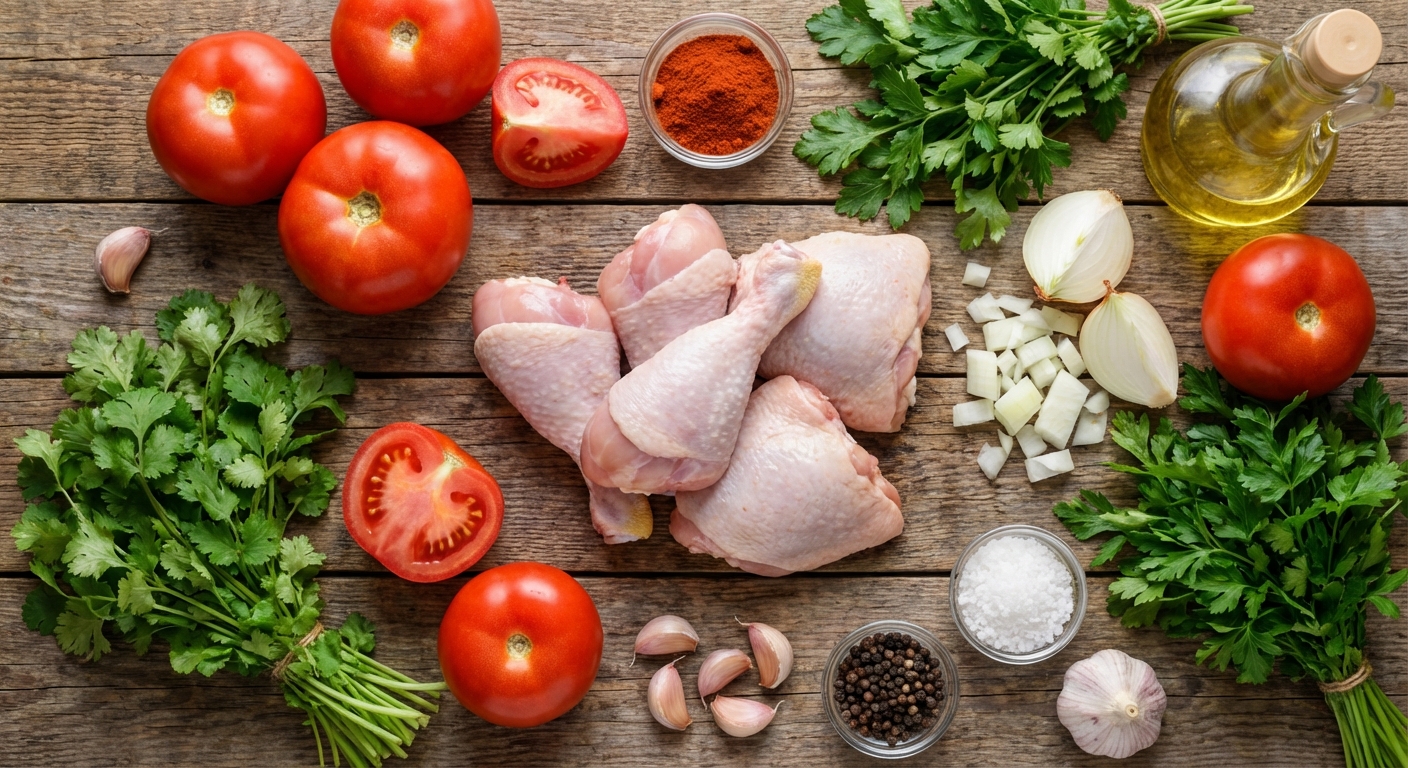 Чахохбили по‑домашнему 🍗